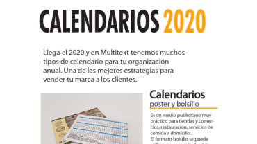 Calendarios 2020
